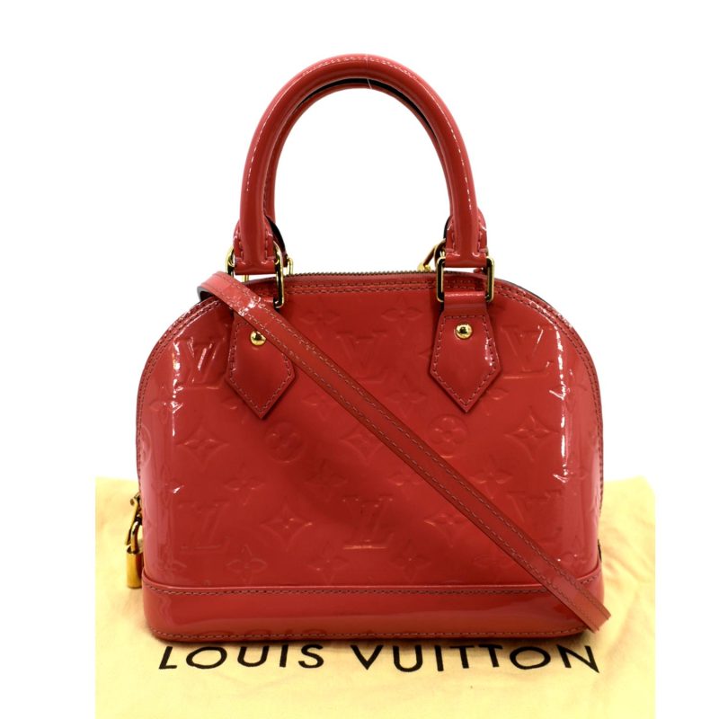 Louis Vuitton ALMA BB N41221 Damier Evene Handbag 2WAY Shoulder Bag Crossbody Brown G GoldPadlock LuggKey Leather - Image 3