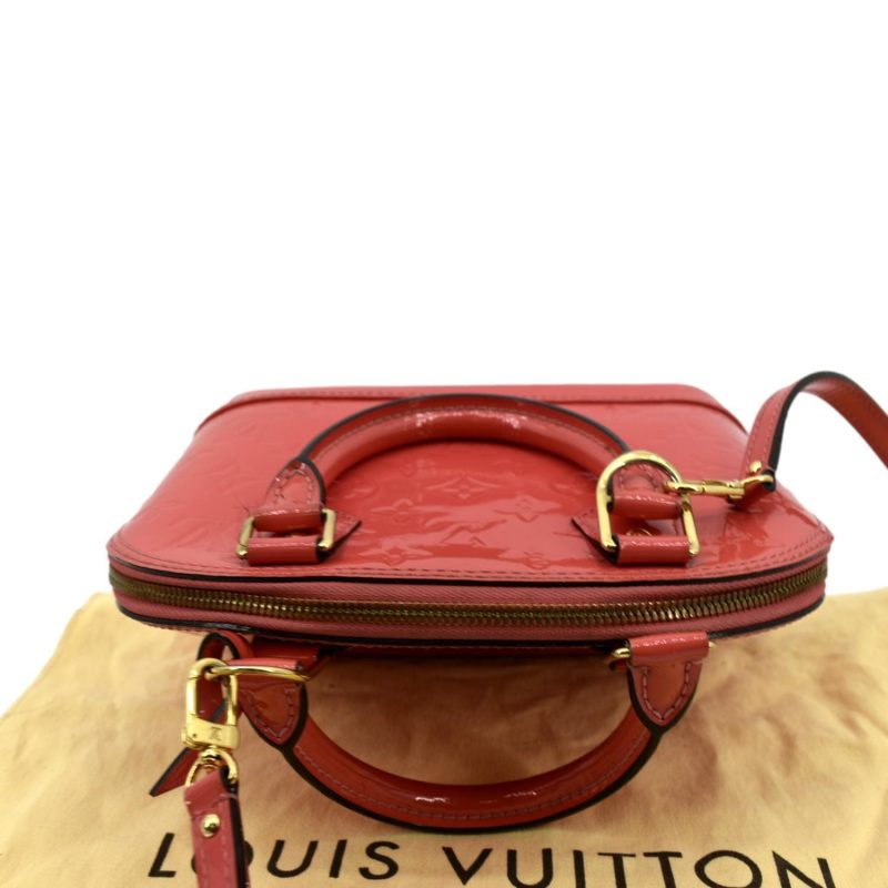 Louis Vuitton ALMA BB N41221 Damier Evene Handbag 2WAY Shoulder Bag Crossbody Brown G GoldPadlock LuggKey Leather - Image 4