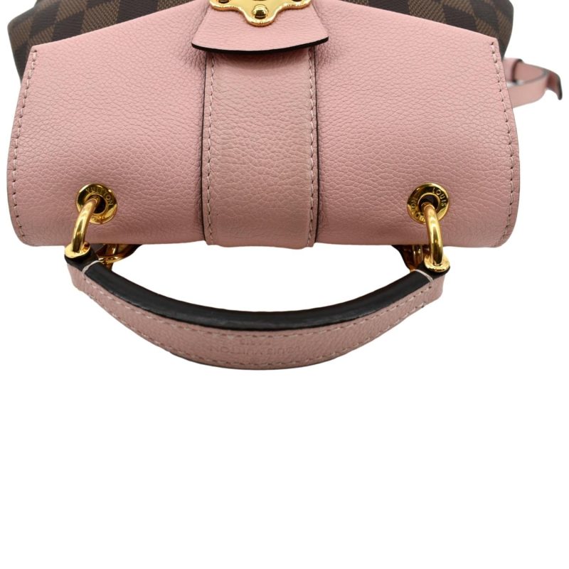 LOUIS VUITTON Clapton Damier Ebene Crossbody Bag Magnolia - Image 4