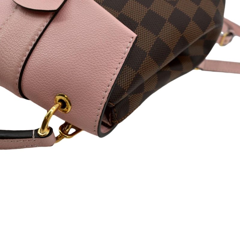 LOUIS VUITTON Clapton Damier Ebene Crossbody Bag Magnolia - Image 5