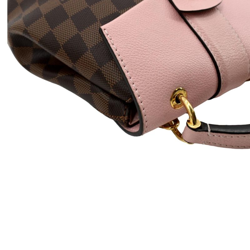 LOUIS VUITTON Clapton Damier Ebene Crossbody Bag Magnolia - Image 6