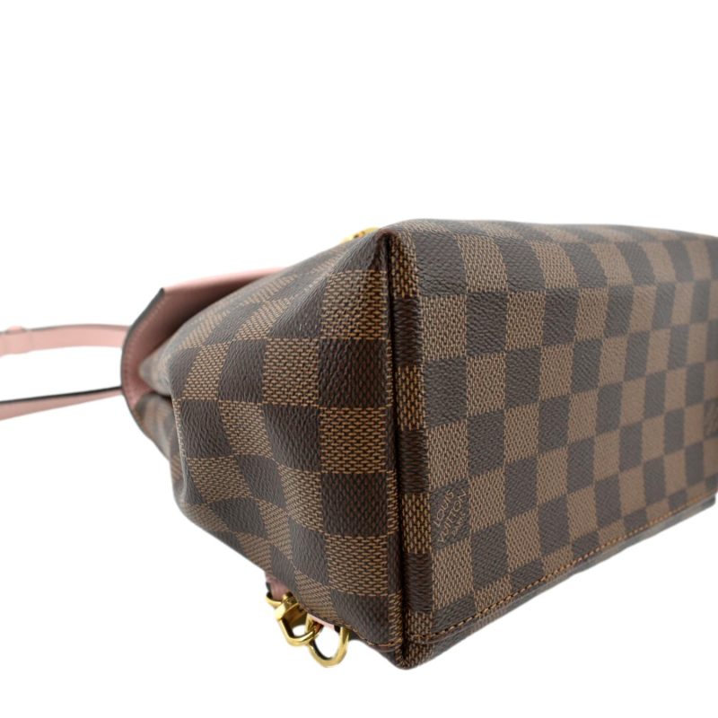 LOUIS VUITTON Clapton Damier Ebene Crossbody Bag Magnolia - Image 7