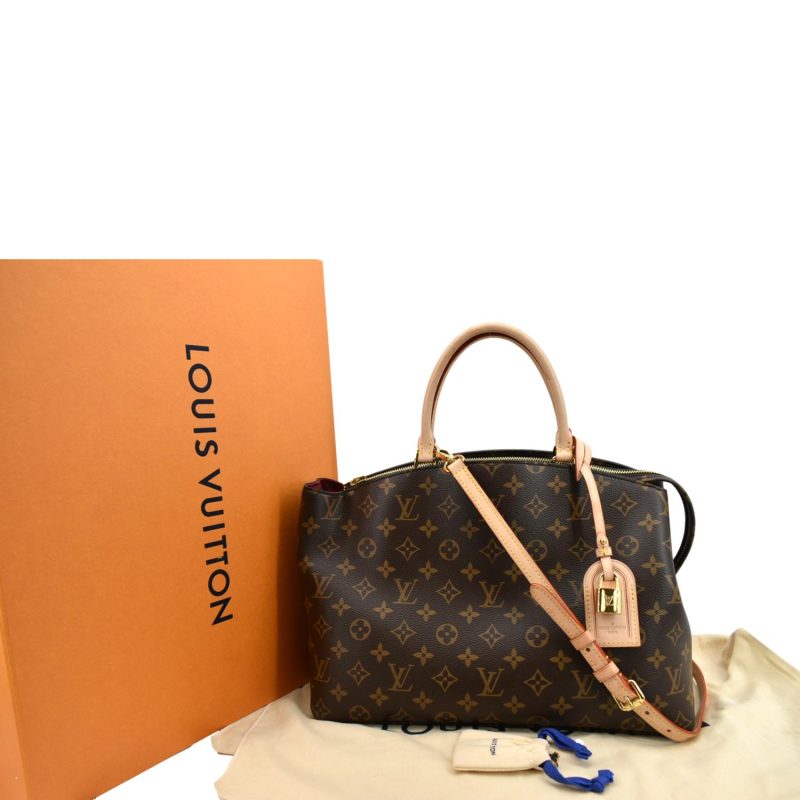 LOUIS VUITTON Grand Palais Monogram Canvas Shoulder Bag Brown - Image 2