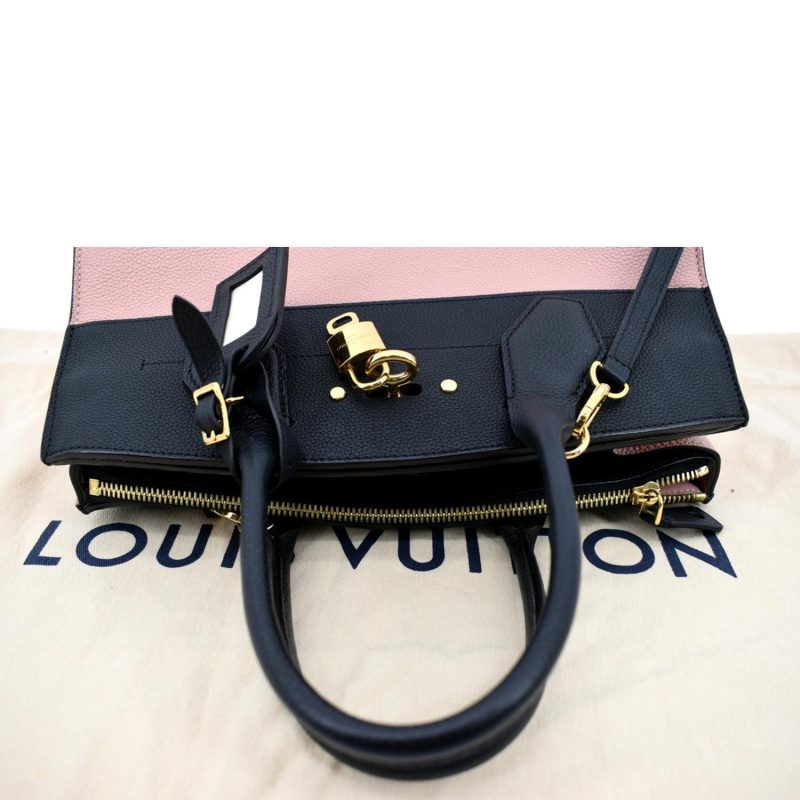 LOUIS VUITTON City Steamer Leather Shoulder Bag Tri Color - Image 4