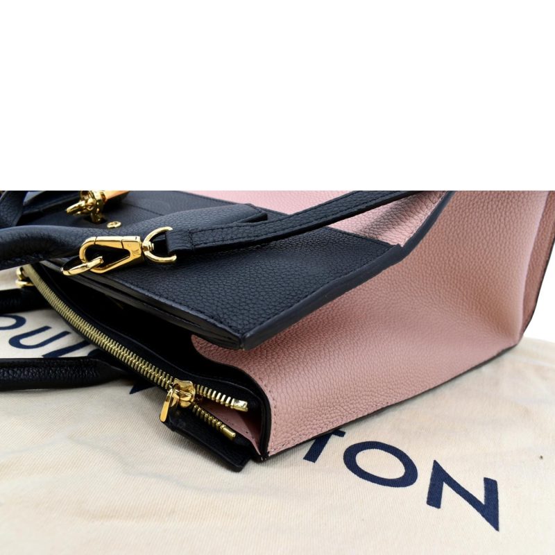 LOUIS VUITTON City Steamer Leather Shoulder Bag Tri Color - Image 6