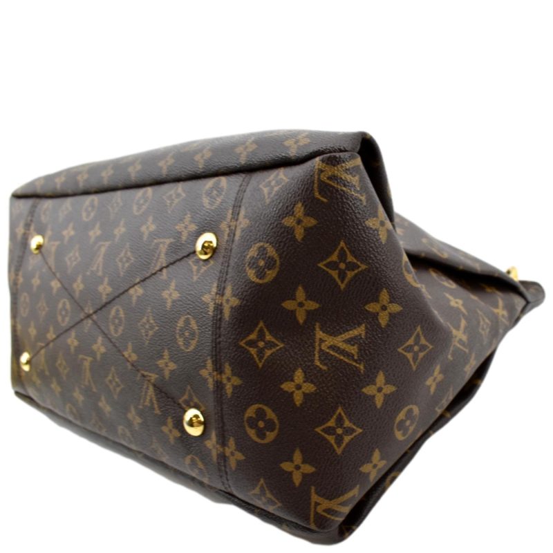 LOUIS VUITTON Artsy MM Monogram Canvas Hobo Bag Brown - Image 7