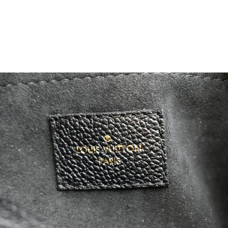 LOUIS VUITTON Giant Speedy 20 Bandouliere Empreinte  Shoulder Bag Black - Image 10