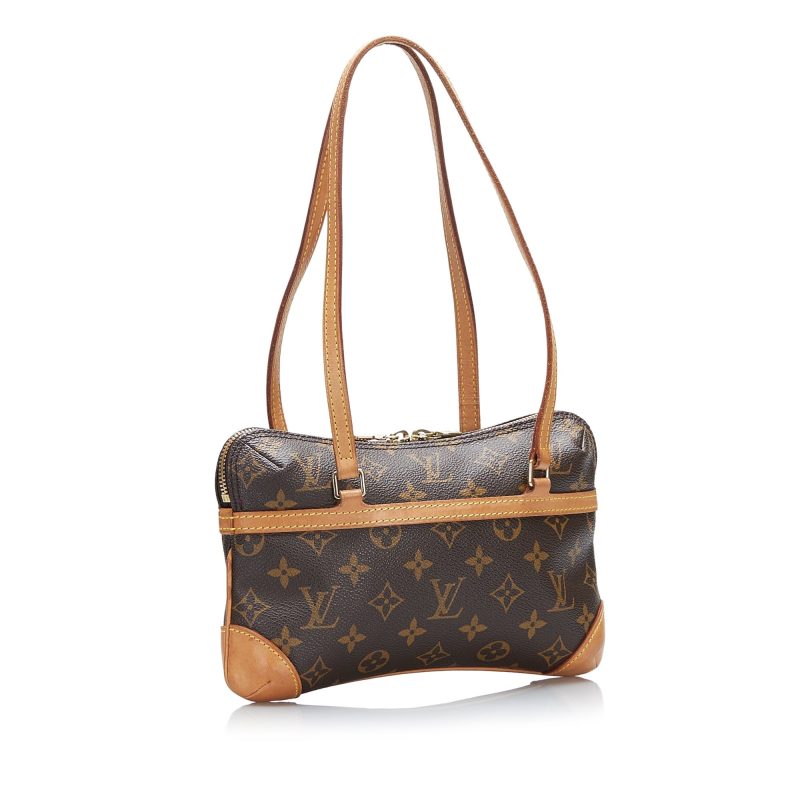 LOUIS VUITTON Coussin PM Monogram Embossed Shoulder Bag Black - Image 2