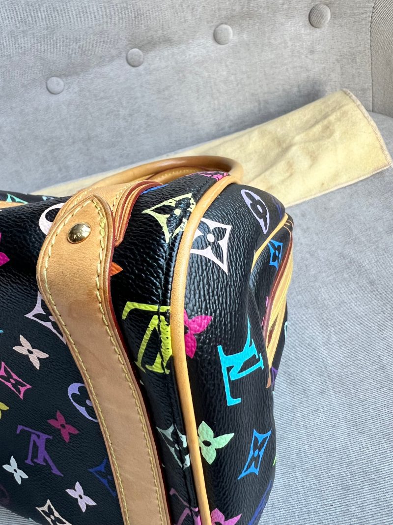 Louis Vuitton Black Monogram Shine Shawl - Image 26