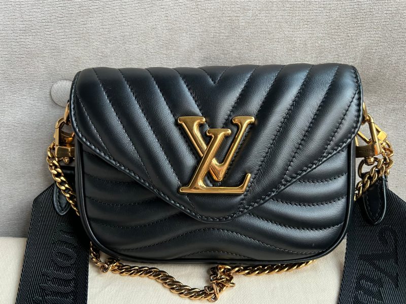 Louis Vuitton Black New Wave PM Bag - Image 4