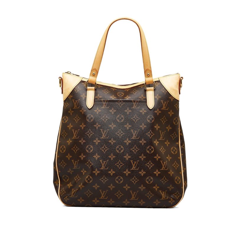 Brown Louis Vuitton Monogram Odeon MM Crossbody Bag