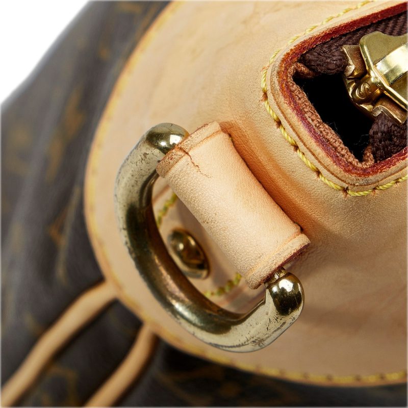 Brown Louis Vuitton Monogram Odeon MM Crossbody Bag - Image 9