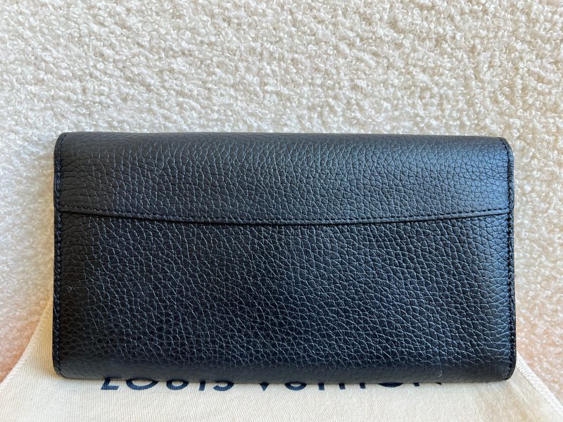 Louis Vuitton Black Chain Bag Small Gold Hardware - Image 12