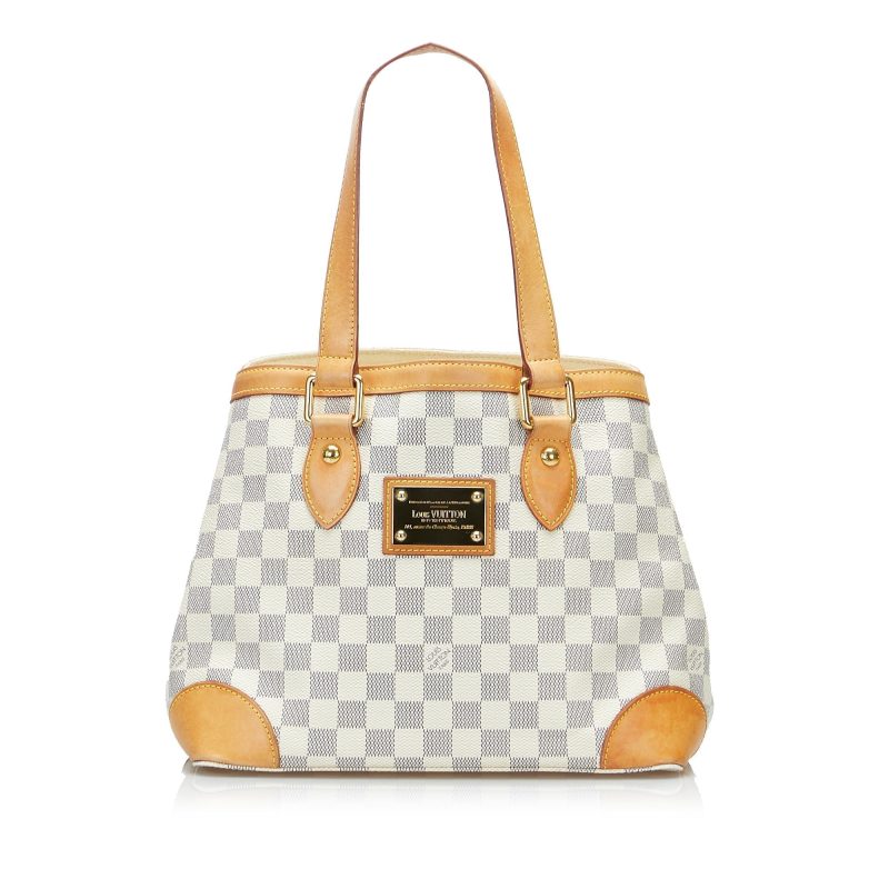 Louis Vuitton Hampstead PM Damier Azur Canvas - Image 8