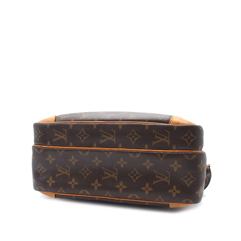 Brown Louis Vuitton Monogram Odeon GM Satchel - Image 3
