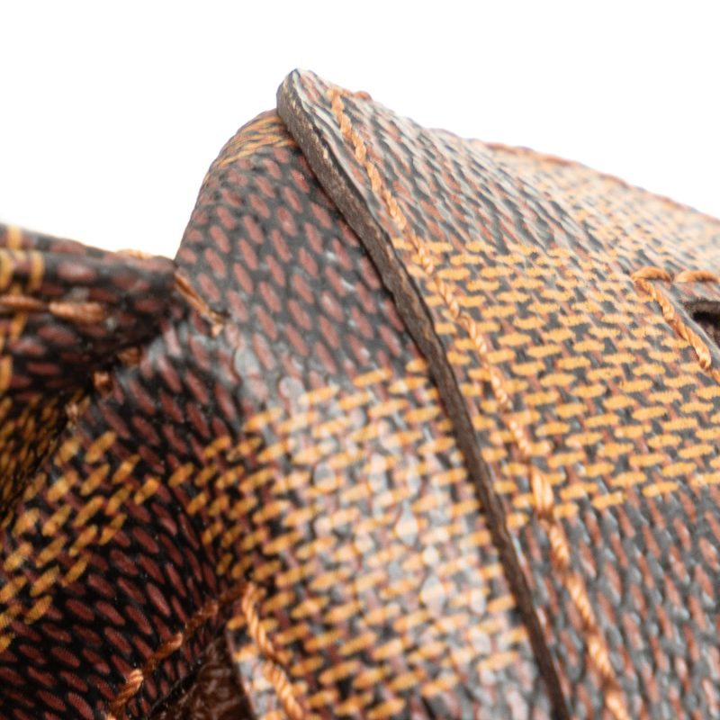Brown Louis Vuitton Damier Ebene Hampstead MM Tote Bag - Image 11