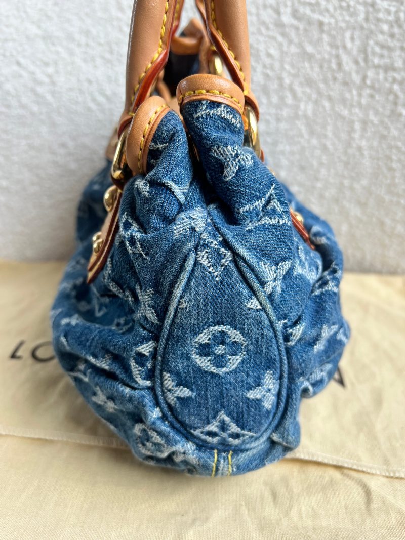 Louis Vuitton Blue Empreinte Monogram Twice Bag - Image 16