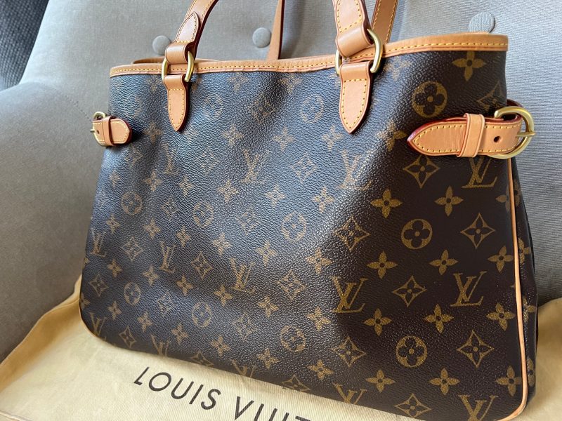 Louis Vuitton Batignolles Horizontal Monogram Canvas Tote Bag Brown Large - Image 5