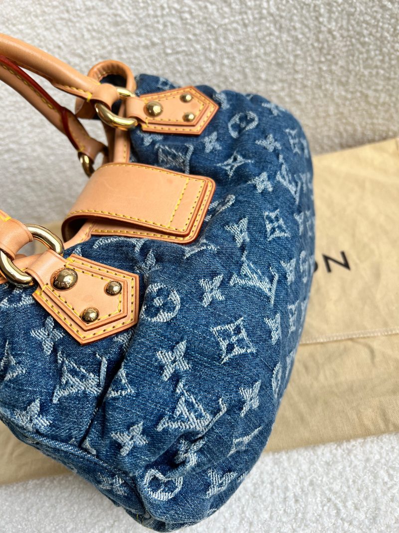 Louis Vuitton Blue Empreinte Monogram Twice Bag - Image 14