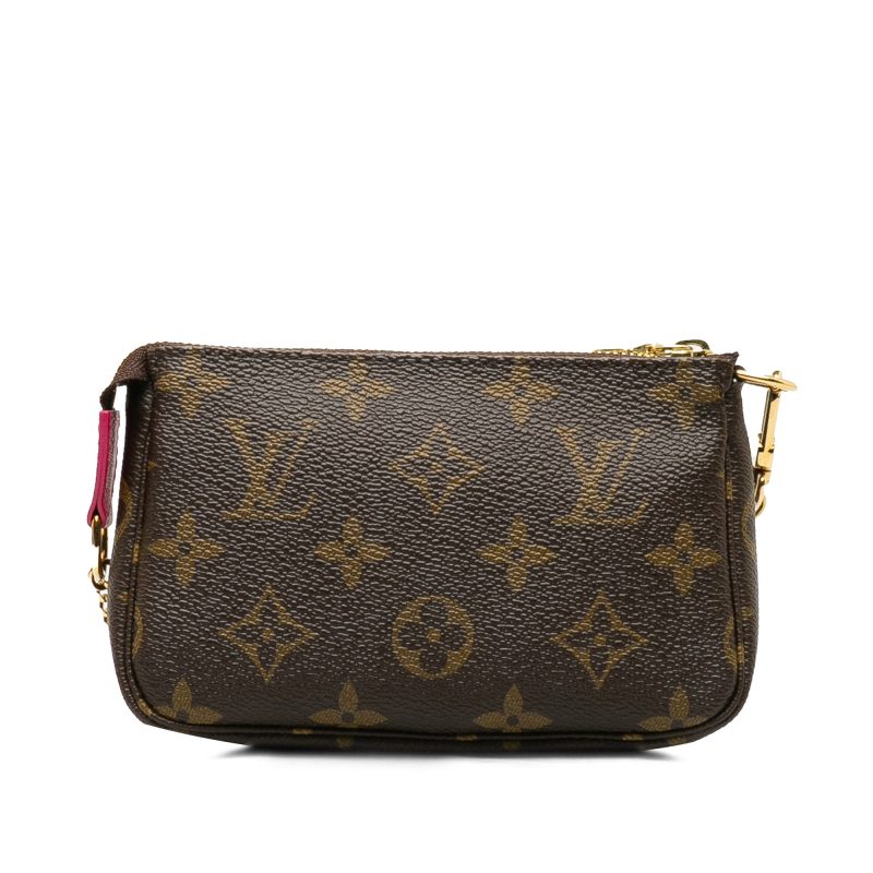 Brown Louis Vuitton Monogram Berri PM Shoulder Bag - Image 3