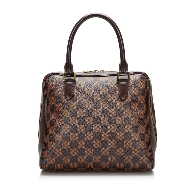 LOUIS VUITTON Brera Red N51150 Damier Ebene Canvas
