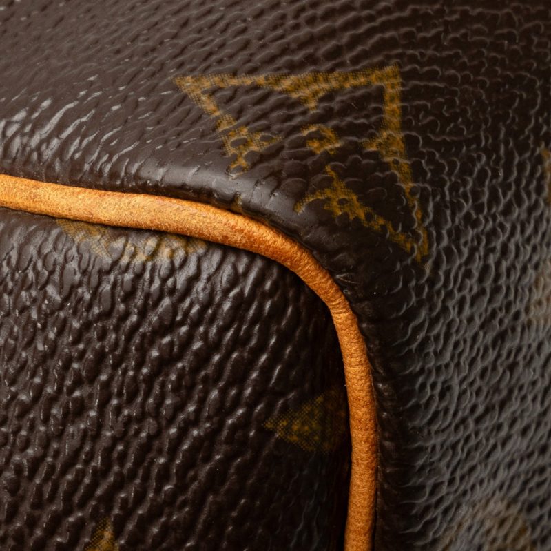 Brown Louis Vuitton Monogram Speedy 25 Boston Bag - Image 12