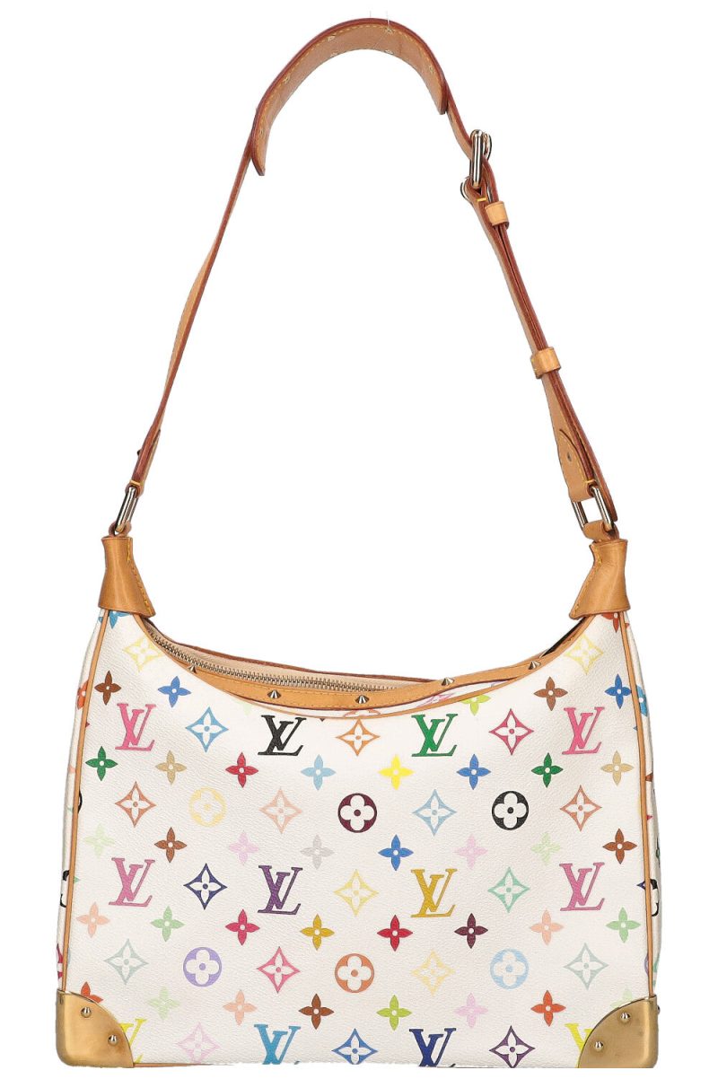 Louis Vuitton Boston Keepall Bandouliere 55 Monogram Bag #MN899 - Image 5
