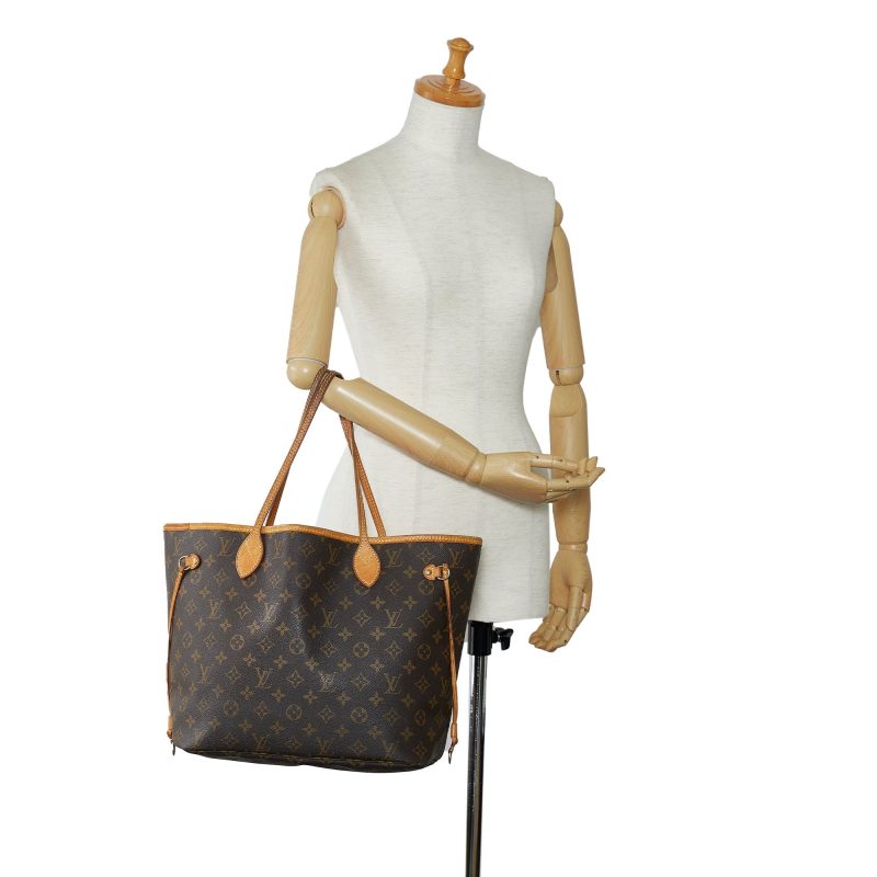 Brown Louis Vuitton Monogram Neverfull MM Tote Bag - Image 14