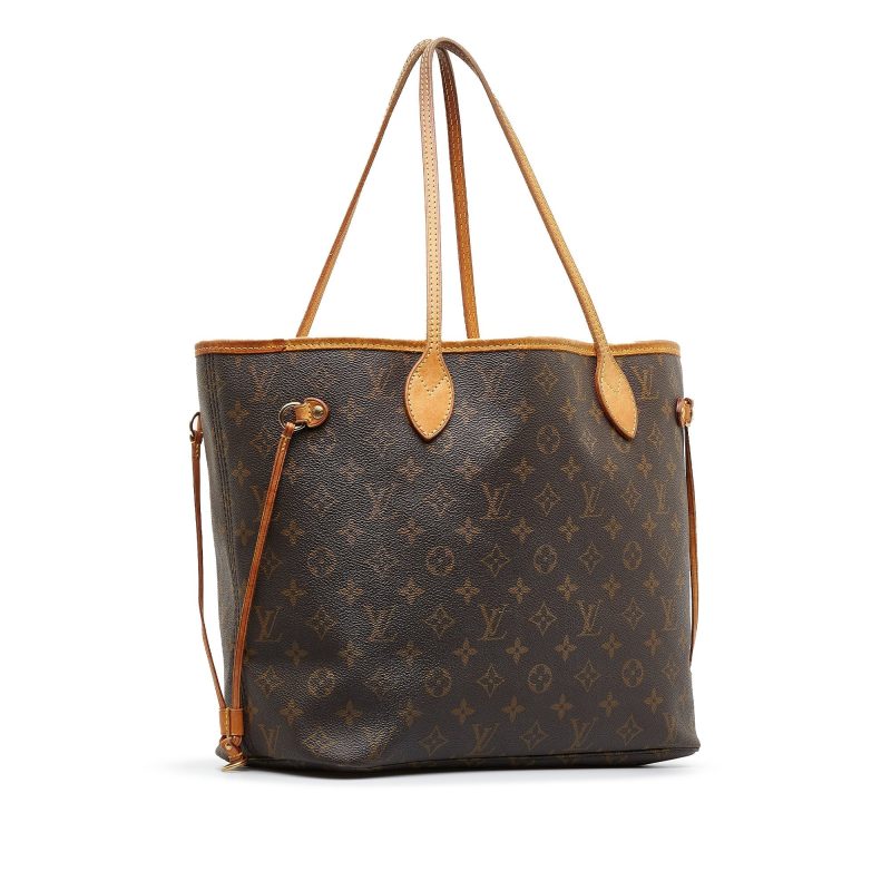 Brown Louis Vuitton Monogram Neverfull MM Tote Bag - Image 2