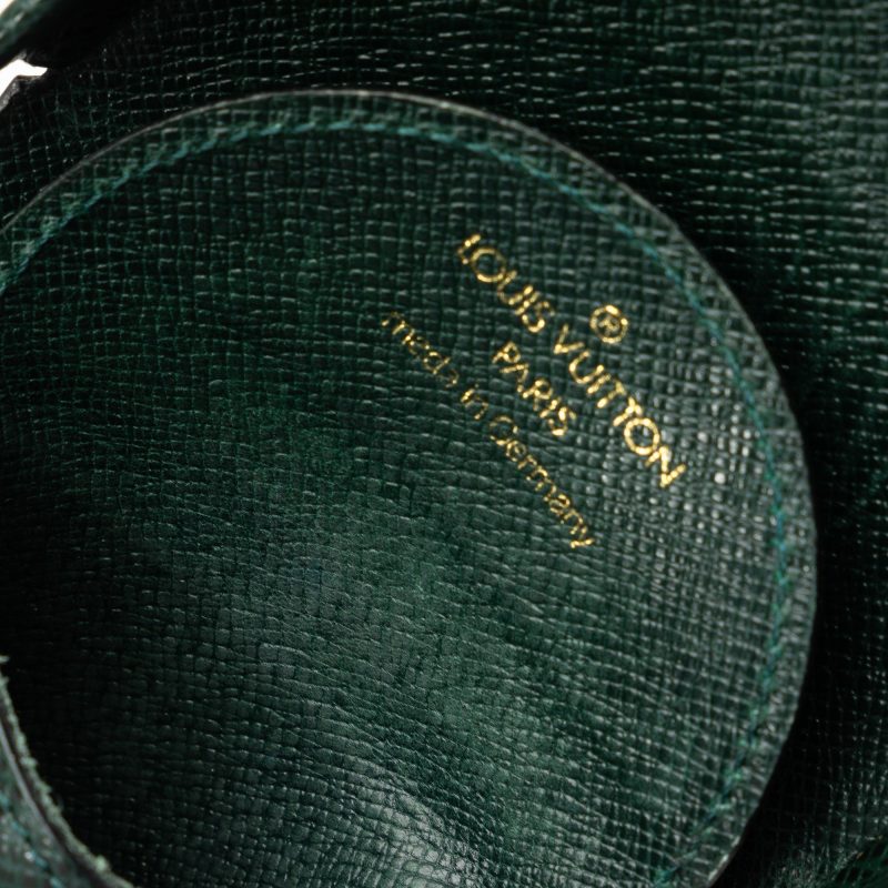 Green Louis Vuitton Taiga Porte Ordinateur Odessa Business Bag - Image 7