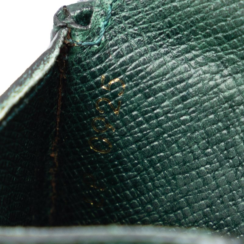 Green Louis Vuitton Taiga Porte Ordinateur Odessa Business Bag - Image 8