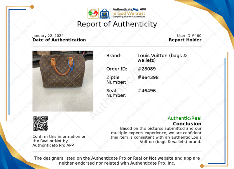Handbag Luxury Designer Louis Vuitton, Size Large - Image 12