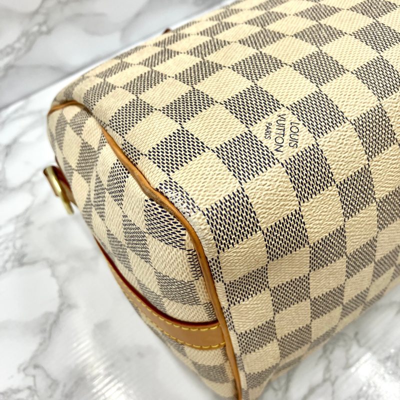 Louis Vuitton Azur Speedy 30 Bag - Image 9