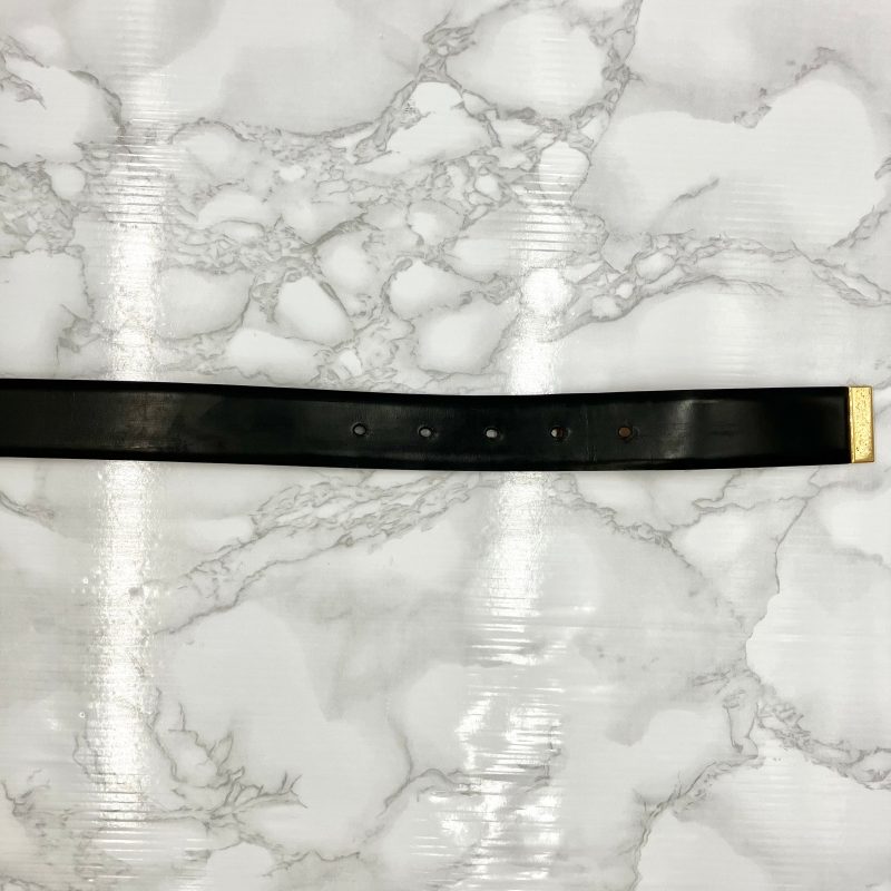 Louis Vuitton Belt 35MM Sanctuary Slender M9906 Damier Amphini 85/34 Black/SV G Fashion DressBeautiful Preservation Bag Box - Image 9