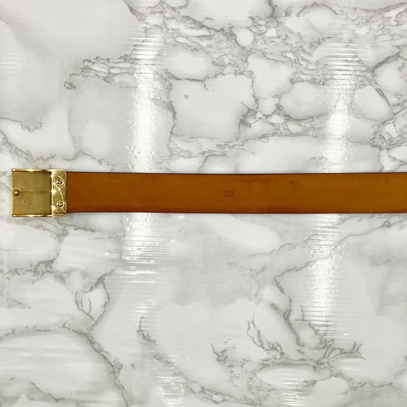 Louis Vuitton Belt 35MM Sanctuary Slender M9906 Damier Amphini 85/34 Black/SV G Fashion DressBeautiful Preservation Bag Box - Image 10