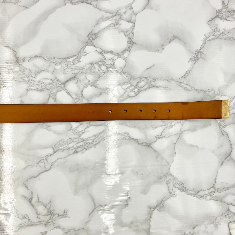 Louis Vuitton Belt 35MM Sanctuary Slender M9906 Damier Amphini 85/34 Black/SV G Fashion DressBeautiful Preservation Bag Box - Image 12