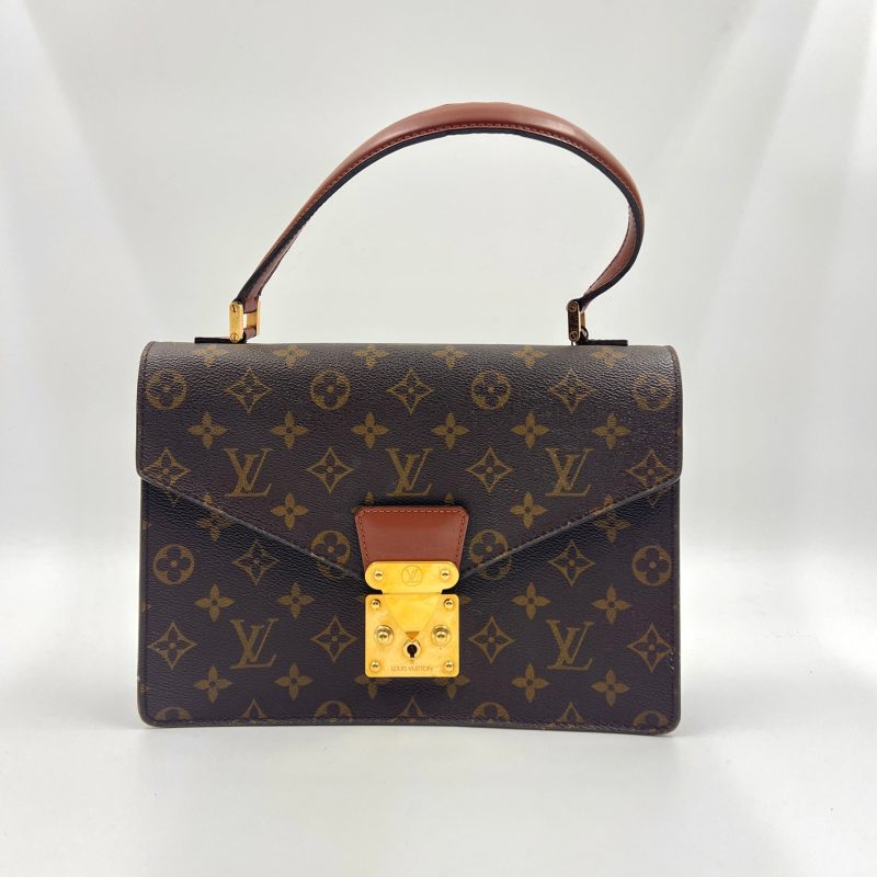 Louis Vuitton Concorde Leather Handbag TWS - Image 3