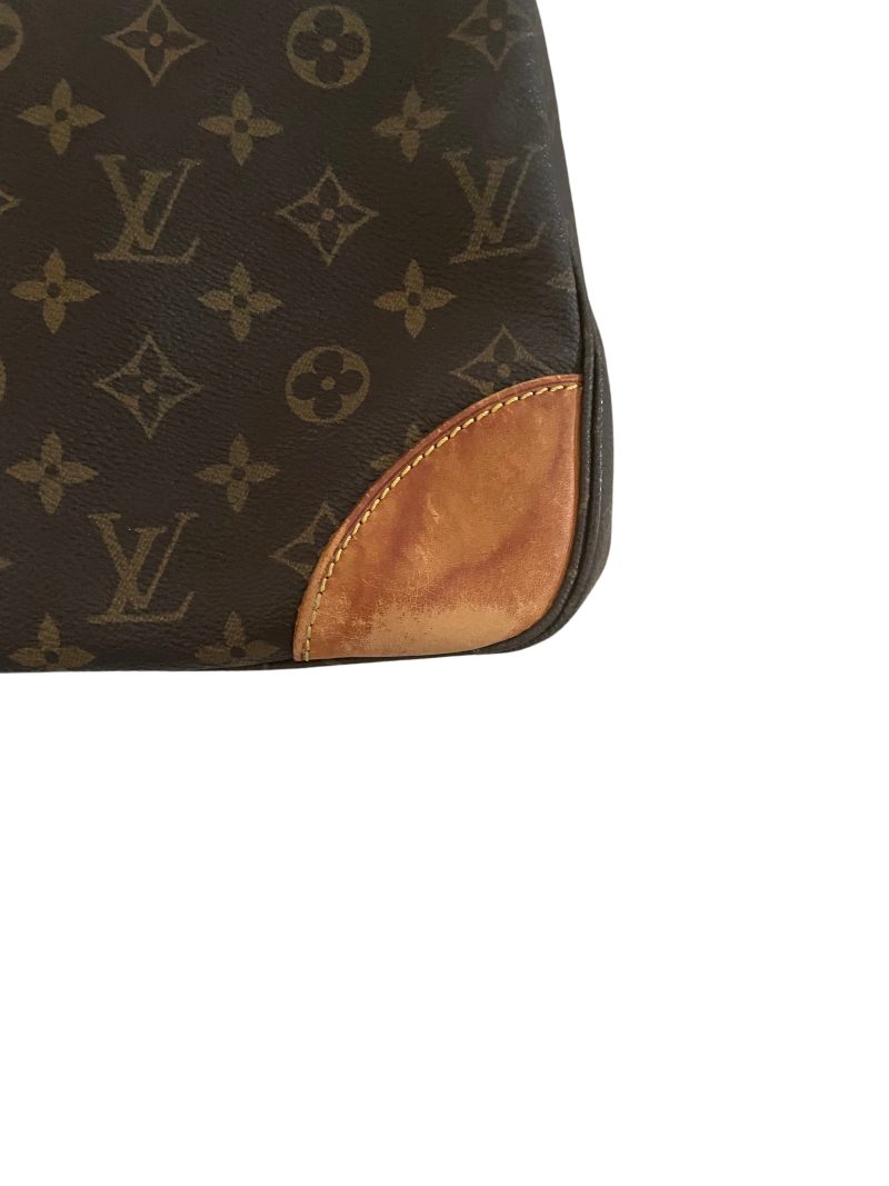 LOUIS VUITTON Boulogne NM Monogram Canvas Shoulder Bag Brown - Image 3