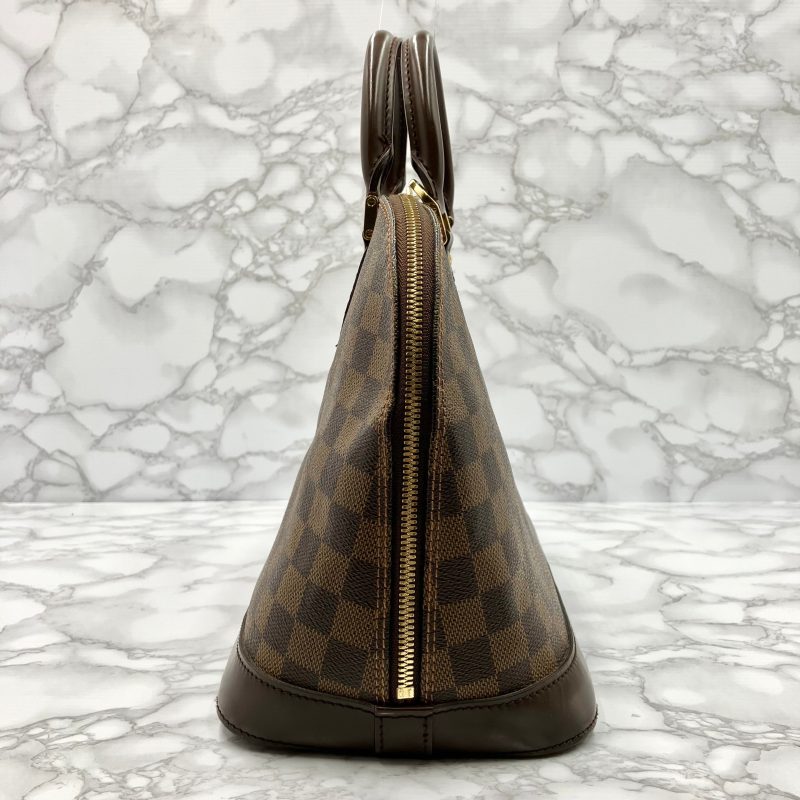 Louis Vuitton Damier Alma PM Hand Bag Brown N51131 - Image 4