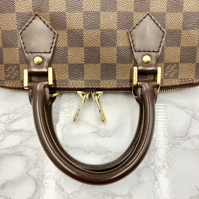 Louis Vuitton Damier Alma PM Hand Bag Brown N51131 - Image 10