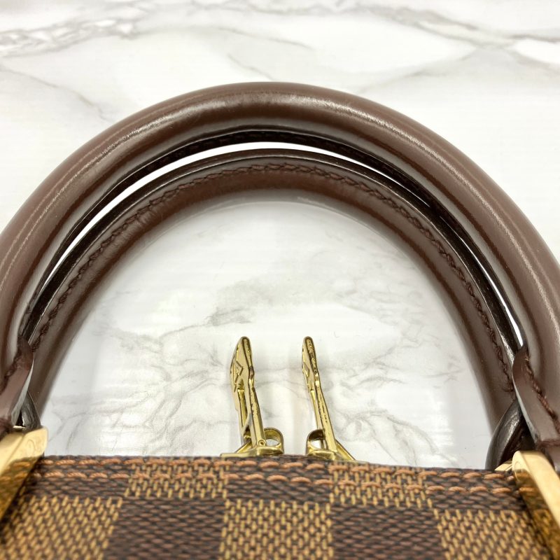 Louis Vuitton Damier Alma PM Hand Bag Brown N51131 - Image 12