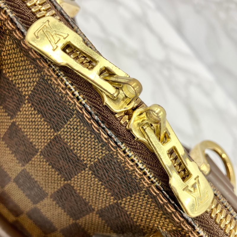Louis Vuitton Damier Alma PM Hand Bag Brown N51131 - Image 13