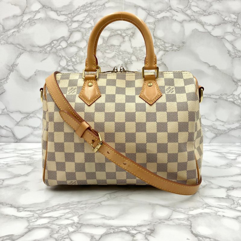 Louis Vuitton Azur Speedy 30 Bag