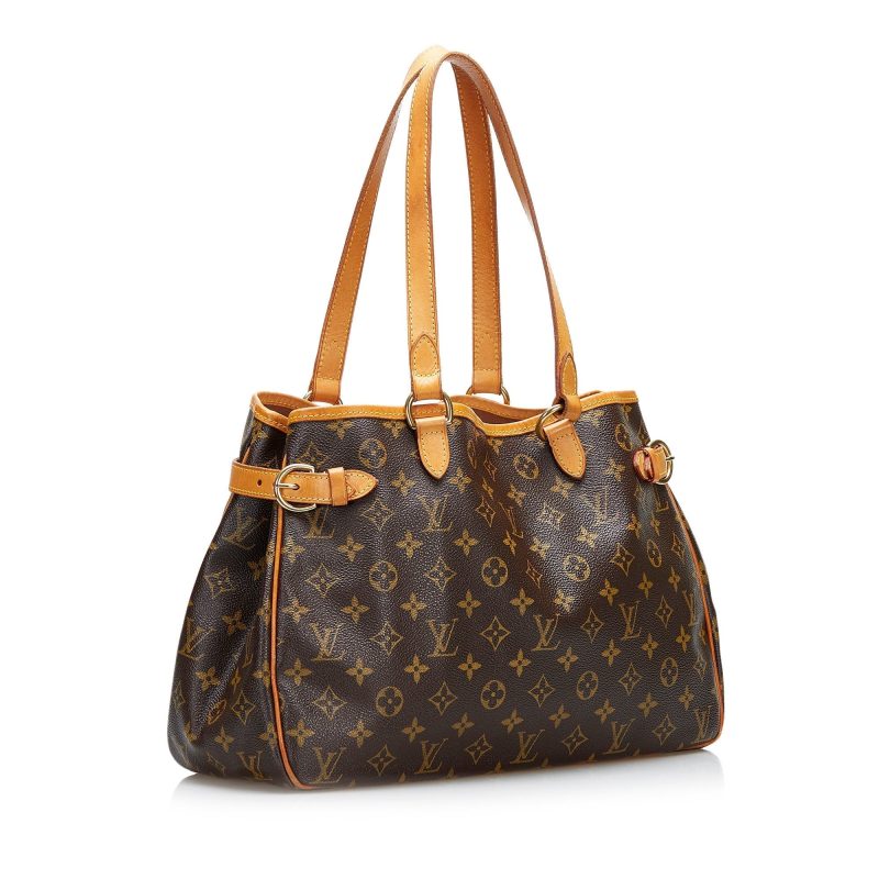 Brown Louis Vuitton Monogram Batignolles Horizontal Tote Bag - Image 2