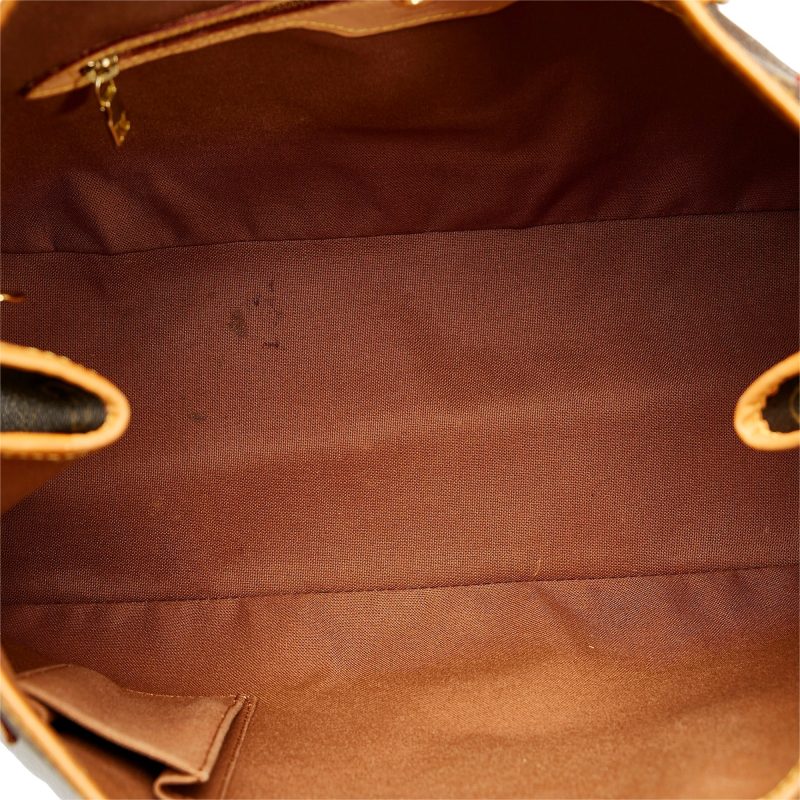 Brown Louis Vuitton Monogram Batignolles Horizontal Tote Bag - Image 5