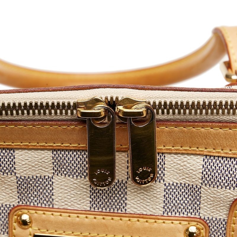 Louis Vuitton Berkeley MM Azur Damier Boston Shoulder Bag LV-0918N-0003 - Image 13