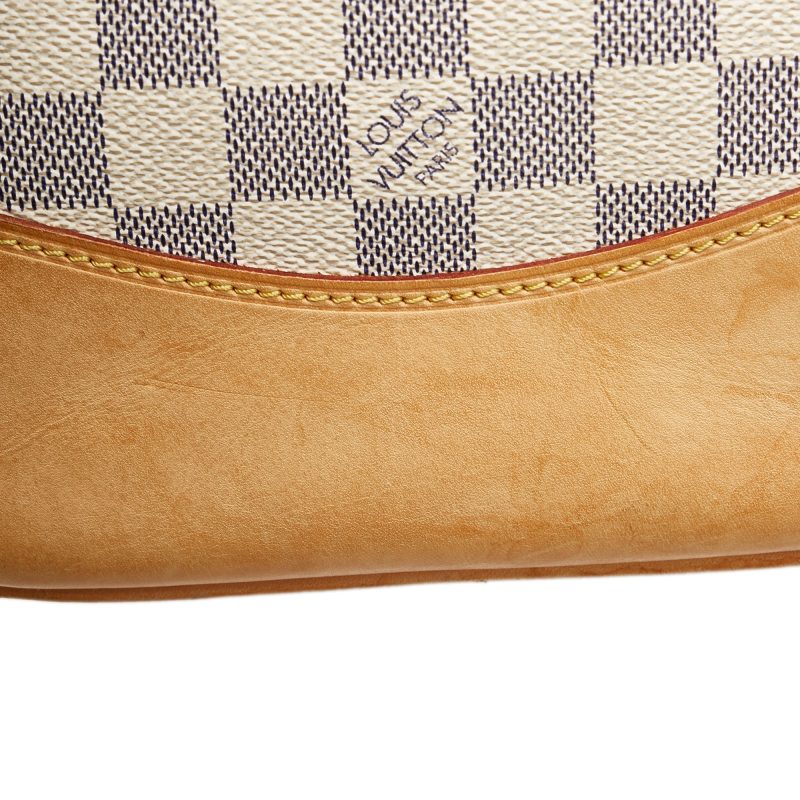 Louis Vuitton Berkeley MM Azur Damier Boston Shoulder Bag LV-0918N-0003 - Image 8
