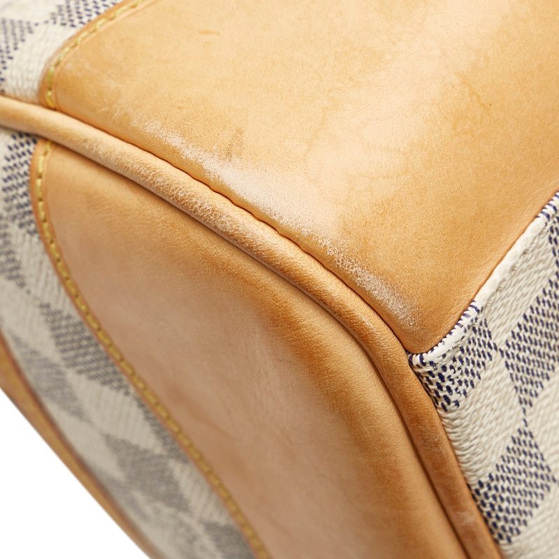 Louis Vuitton Berkeley MM Azur Damier Boston Shoulder Bag LV-0918N-0003 - Image 9