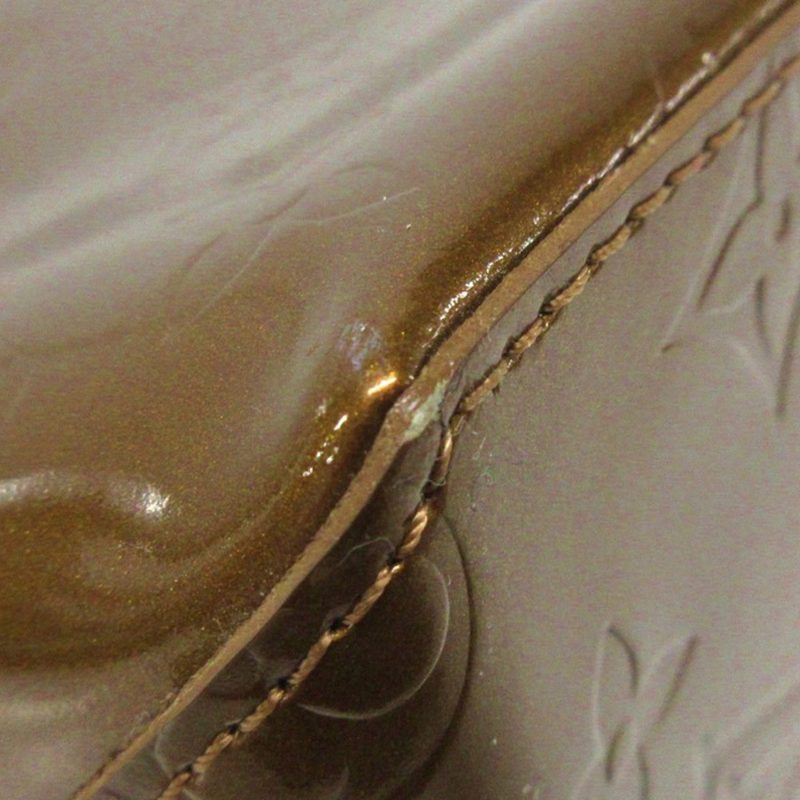 Brown Louis Vuitton Monogram Vernis Zippy Wallet - Image 13