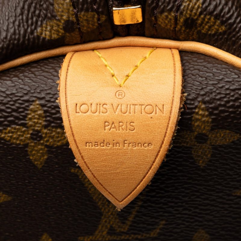 Brown Louis Vuitton Monogram Keepall 60 Travel Bag - Image 6